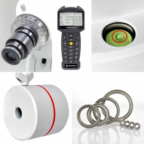 a fényképen:  Bresser Messier NT-150L/1200 Hexafoc EXOS-2/GOTO teleszkóp,  3