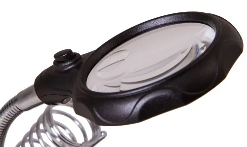 a fényképen:  Levenhuk Zeno Desk D3 nagyító,  7