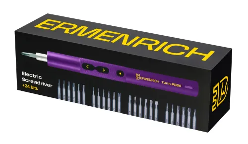 a fényképen:  Ermenrich Tunn PD20 elektromos csavarhúzó,  9