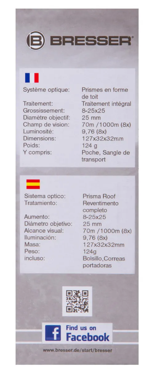 a fényképen:  Bresser Zoomar 8–25x25 egyszemes távcső,  11