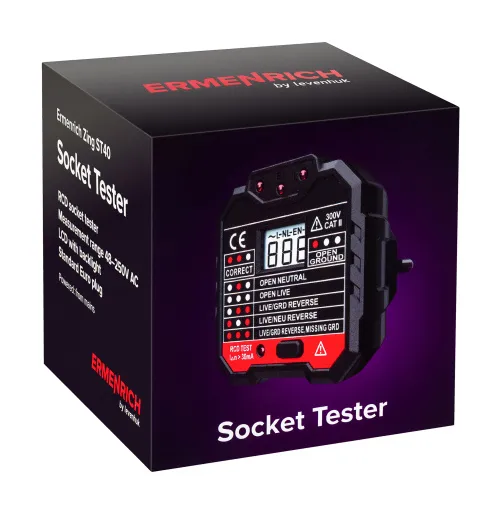 a képen:  Ermenrich Zing ST40 aljzat-tesztelő,  5