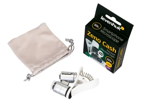 a fotón:  Levenhuk Zeno Cash ZC4 zsebmikroszkóp,  2