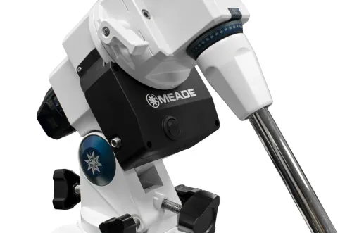 a fényképen:  Meade LX85 német ekvatoriális és háromlábú állvány,  4