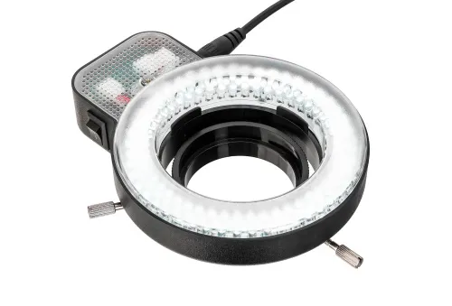 a fotón:  MAGUS LED 144A gyűrűs lámpa menetes adapterrel,  2