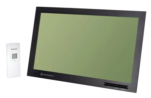 a fényképen:  Bresser MyTime Jumbo LCD falióra,  3