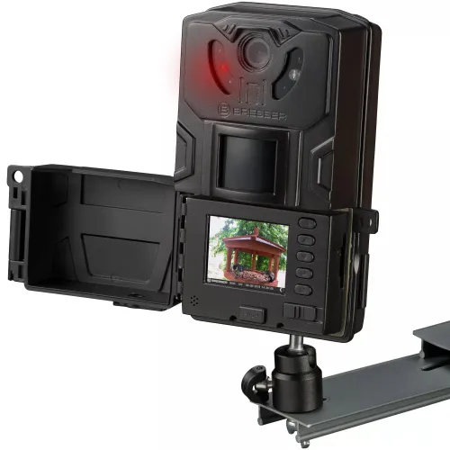 a képen:  Bresser 90°-os vadvilág-megfigyelő 16 MP kamera,  4