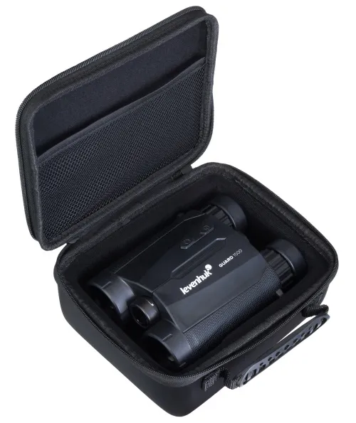 a fényképen:  Levenhuk Guard 1500 távolságmérős kétszemes távcső,  4