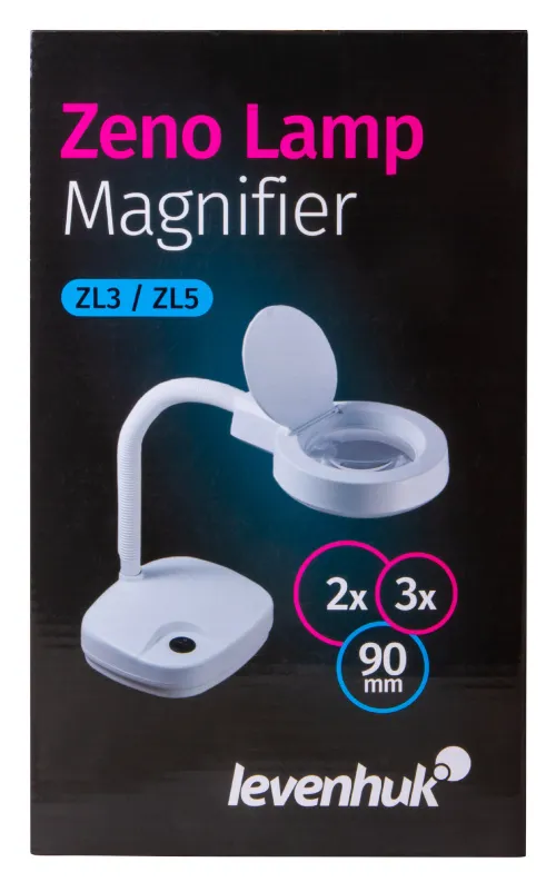 a fényképen:  Levenhuk Zeno Lamp ZL3 LUM nagyító,  13