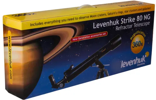 a fotón:  Levenhuk Strike 80 NG teleszkóp,  21