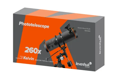 a képen:  Levenhuk Kelvin Nova PLUS 130/650 fotóteleszkóp ,  7