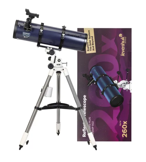 a fotón:  Levenhuk New Skyline PLUS 130/650P SQ2 teleszkóp,  2