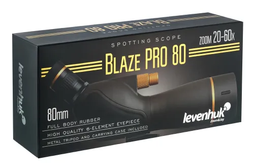 a fényképen:  Levenhuk Blaze PRO 80 figyelőtávcső,  15