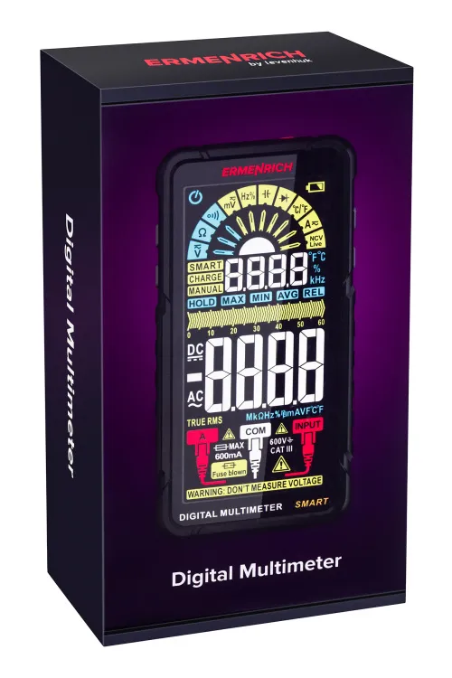 a képen:  Ermenrich Zing TC33 digitális multiméter,  11