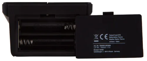 a képen:  Bresser TemeoTrend STX RC időjárás állomás, fekete,  8