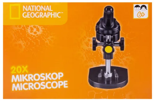 a fotón:  Bresser National Geographic 20x mikroszkóp, monokuláris,  18