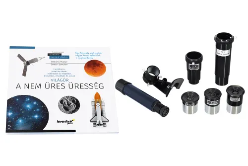a képen:  Levenhuk Discovery Spark Travel 76 teleszkóp könyvvel,  5
