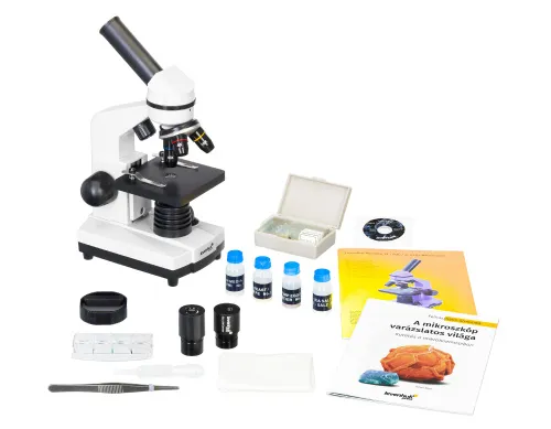 a fotón:  Levenhuk Rainbow D2L 0,3M Digitális mikroszkóp, Moonstone / Holdkő,  2