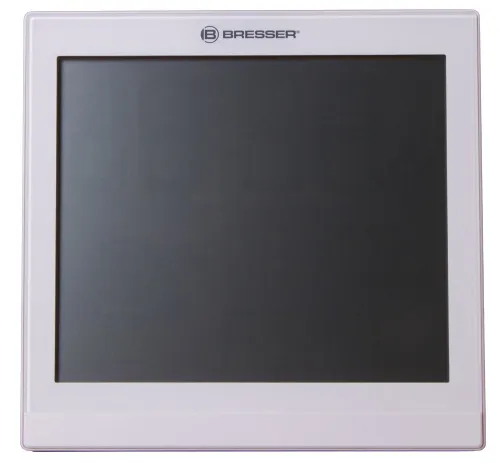 a fotón:  Bresser TemeoTrend JC LCD RC időjárás állomás (falióra), fehér,  3