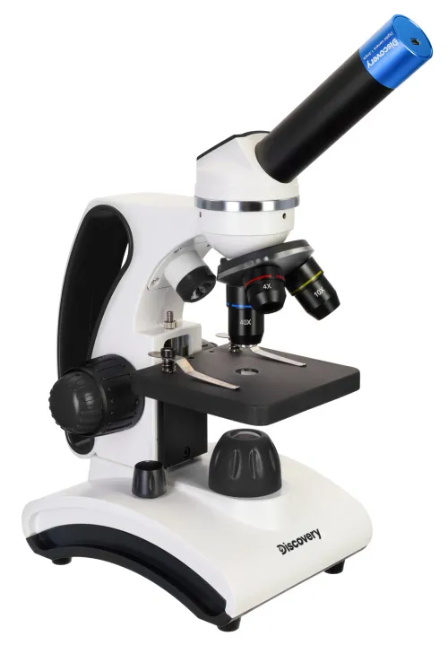 a képen:  Levenhuk Discovery Pico Polar digitális mikroszkóp és könyv,  6