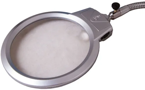 a fényképen:  Levenhuk Zeno Desk D9 nagyító,  5