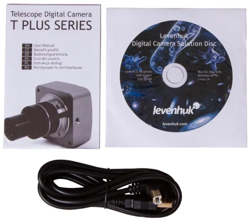 a fényképen:  Levenhuk T130 PLUS digitális kamera,  4