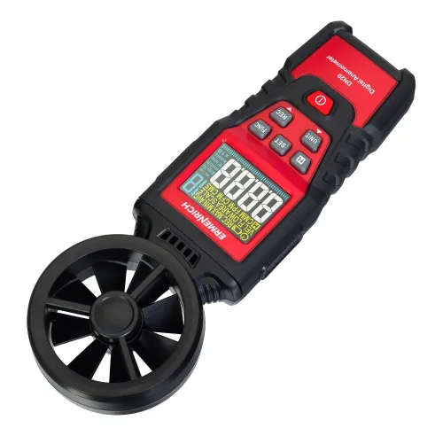 a fényképen:  Ermenrich Seek DN20 digitális anemométer,  4