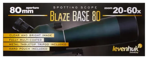 a fényképen:  Levenhuk Blaze BASE 80 figyelőtávcső,  14