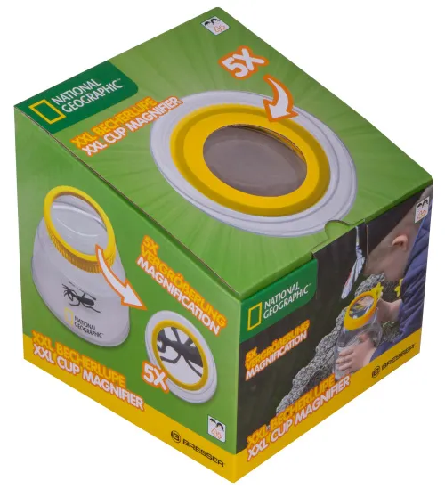 a fotón:  Bresser National Geographic 5x XXL rovarmegfigyelő doboz,  9