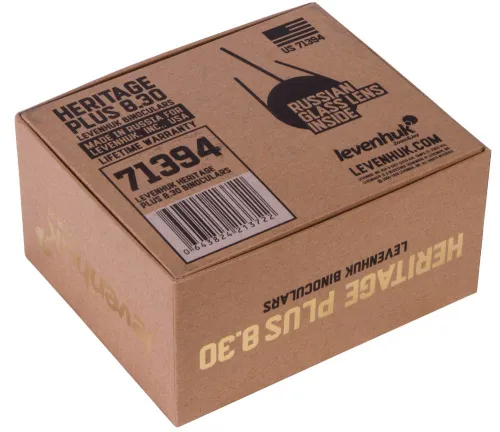 a fotón:  Levenhuk Heritage PLUS 8x30 kétszemes távcső,  13