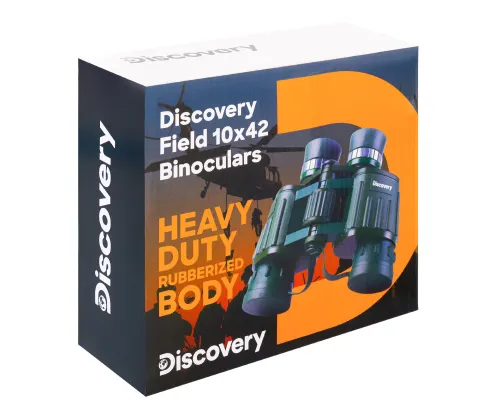 a fotón:  Levenhuk Discovery Field 10x42 kétszemes távcső,  12