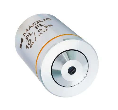 a fotón:  MAGUS 10PLFL 10х/0,35 Plan FL ∞/0,17 objektív,  3