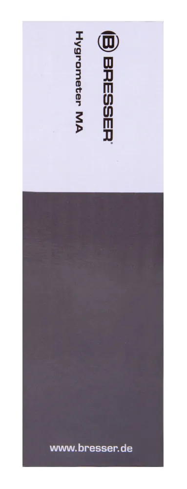 a képen:  Bresser penészedés-riasztó higrométer, fehér,  12