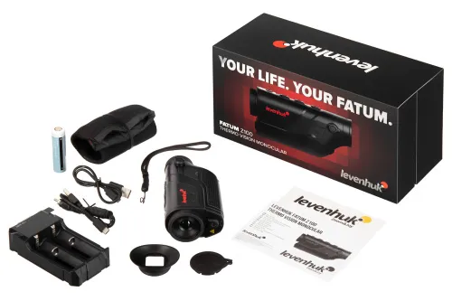 a fényképen:  Levenhuk Fatum Z100 hőkamera egyszemes távcső,  4