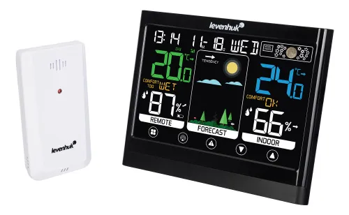 a fotón:  Levenhuk Wezzer Teo TH50 hőmérséklet- és páratartalom-mérő,  4