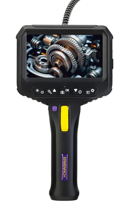 a fényképen:  Ermenrich Seek VE80 ipari endoszkóp,  5