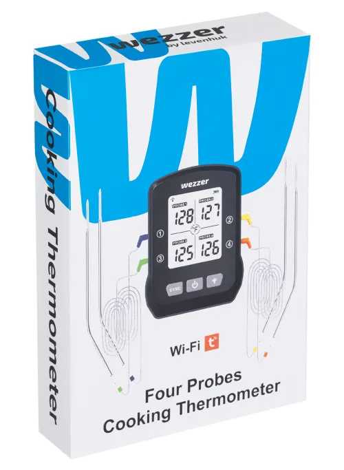 a képen:  Levenhuk Wezzer Cook MT90 Főzési/sütési hőmérő,  9