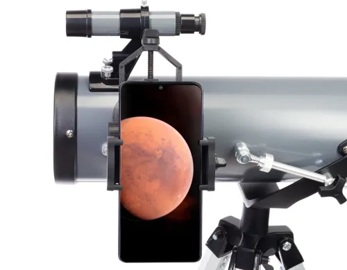 a fényképen:  Levenhuk Discovery DSA 10 okostelefon adapter,  5