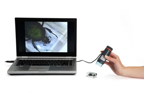 a képen:  Celestron 10-40x kézi digitális mikroszkóp,  4