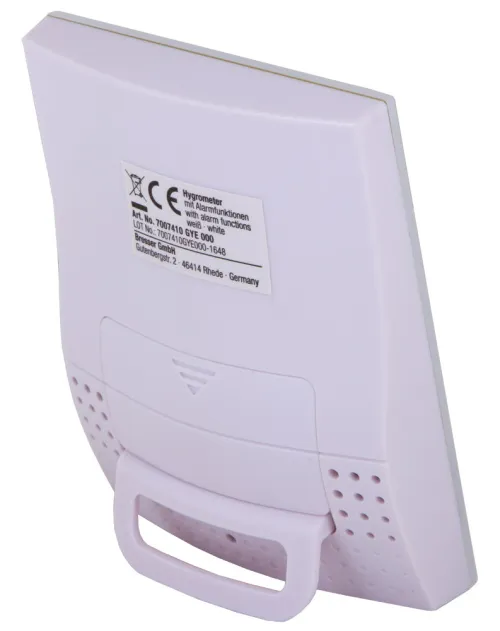 a képen:  Bresser penészedés-riasztó higrométer, fehér,  5