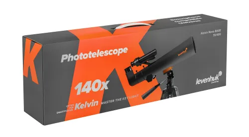 a képen:  Levenhuk Kelvin Nova BASE 70/400 fotóteleszkóp ,  18