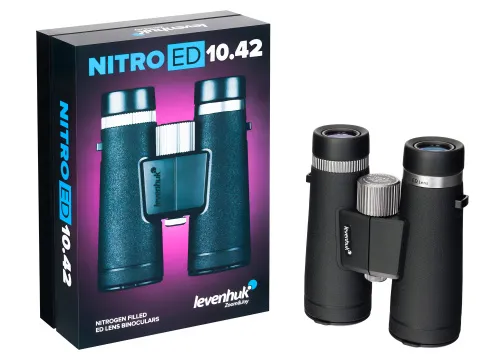 a képen:  Levenhuk Nitro ED 10x42 kétszemes távcső,  4