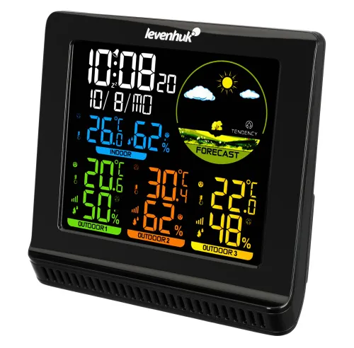 a fényképen:  Levenhuk Wezzer PLUS LP40 időjárás-állomás,  5