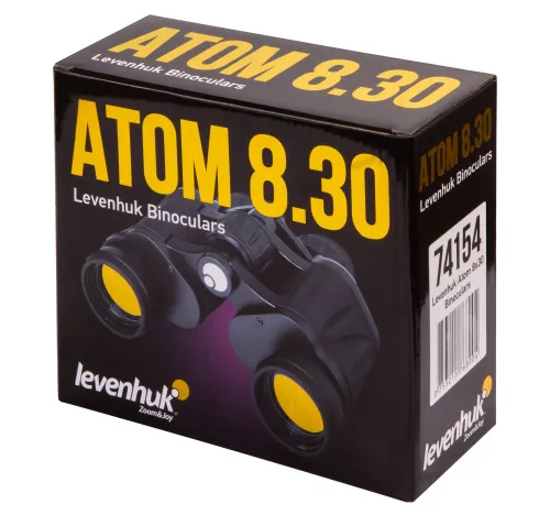 a fényképen:  Levenhuk Atom 8x30 kétszemes távcső,  13