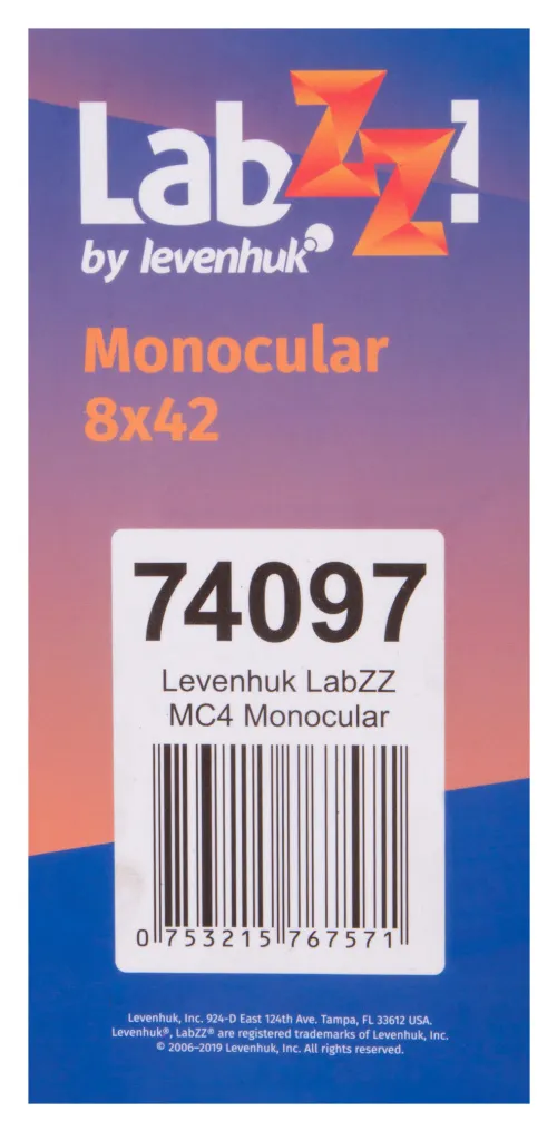 a fotón:  Levenhuk LabZZ MC4 egyszemes távcső,  14