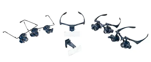 a fotón:  Levenhuk Discovery Crafts DGL 30 nagyítószemüvegek,  2