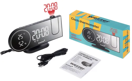 a képen:  Levenhuk Wezzer Tick H50 Óra-termométer,  2