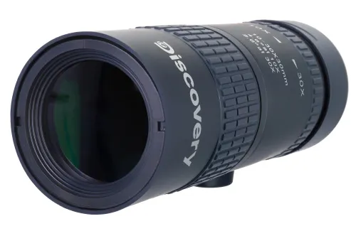 a fényképen:  Levenhuk Discovery Gator 10–30x30-as egyszemes távcső,  9