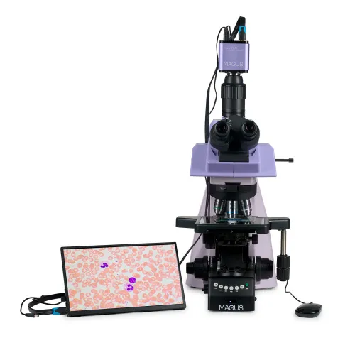 a fotón:  MAGUS Bio D290T LCD biológiai digitális mikroszkóp,  8