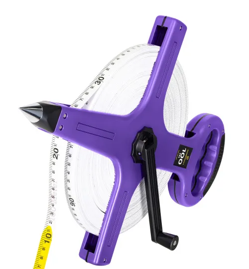 a képen:  Ermenrich Reel SL100 földmérő mérőszalag,  4
