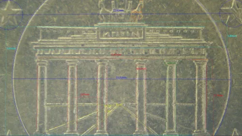a fényképen:  Bresser MikroCam PRO HDMI digitális mikroszkóp-kamera,  4